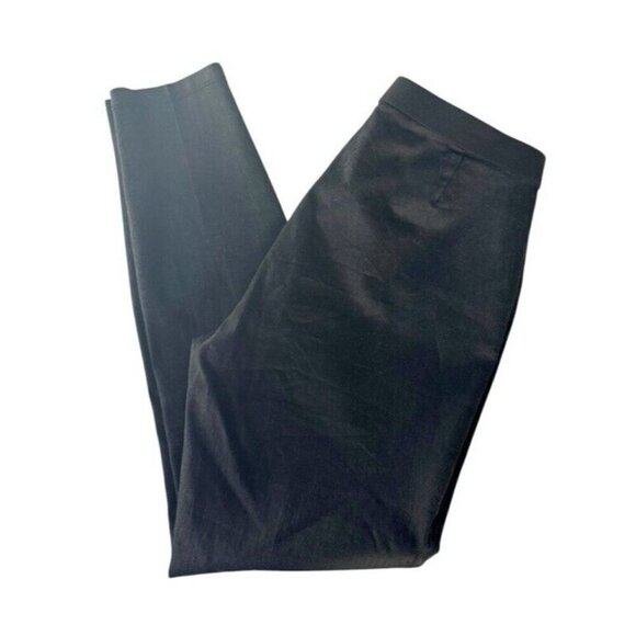 Eileen Fisher Women's Sz S Black Ankle Pull On Tapered Organic Cotton Pants - Picture 8 of 8